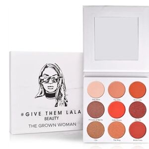 Red and Orange Eyeshadow Palette